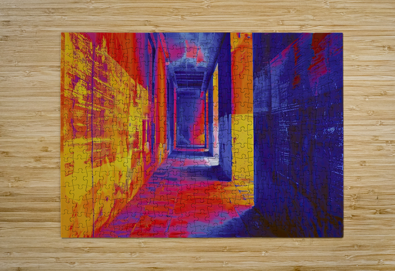 Chromatic Corridor NV93HJ 47 Abstract Rebellion Puzzle printing
