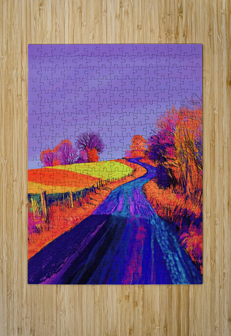 Chromatic Country Road H3N9B2 52 Abstract Rebellion Puzzle printing
