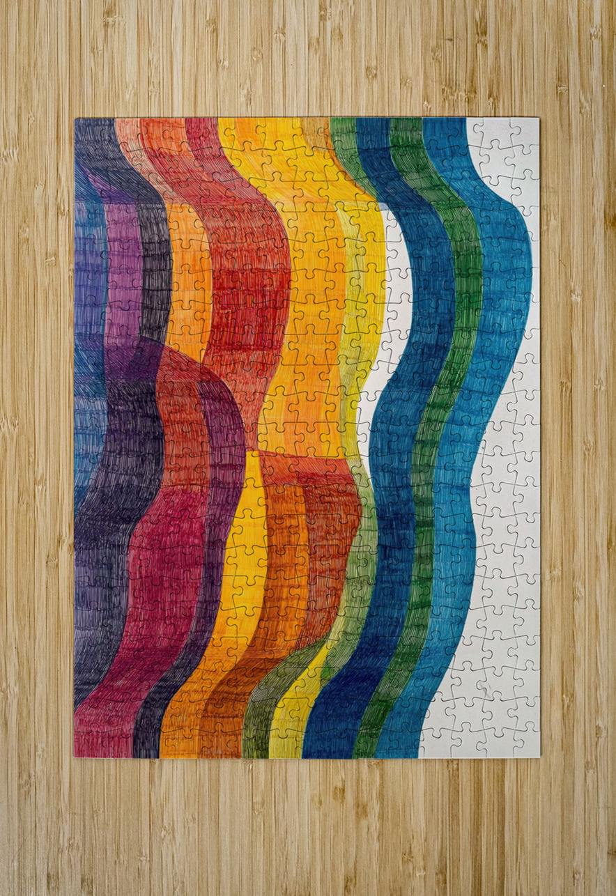 Chromatic Currents 29H7N3 65 Abstract Rebellion Puzzle printing