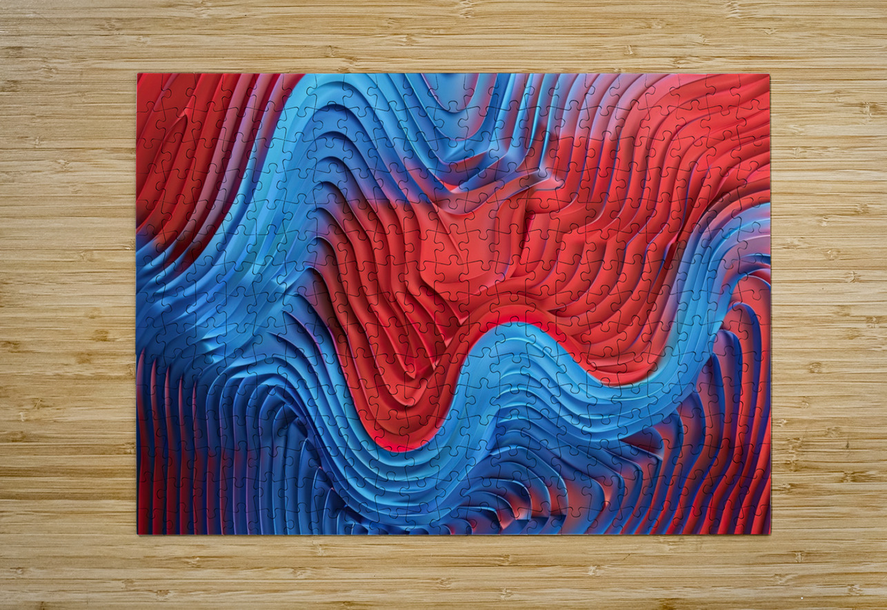 Chromatic Currents 29HBCJ 60 Abstract Rebellion Puzzle printing