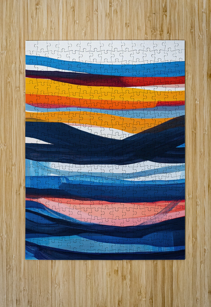 Chromatic Currents 2P9H3N 58 Abstract Rebellion Puzzle printing