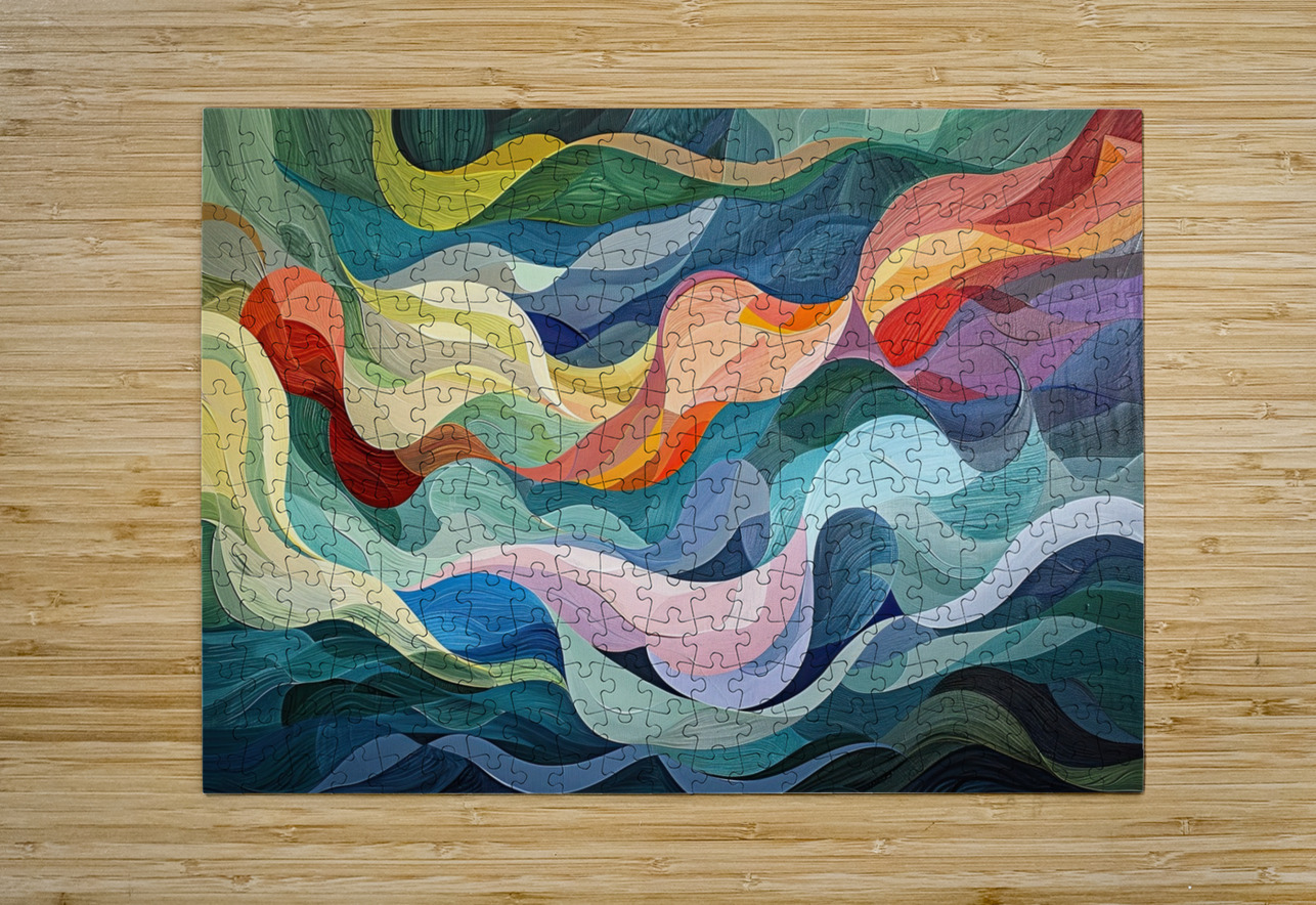 Chromatic Currents H3N9P2 60 Abstract Rebellion Puzzle printing