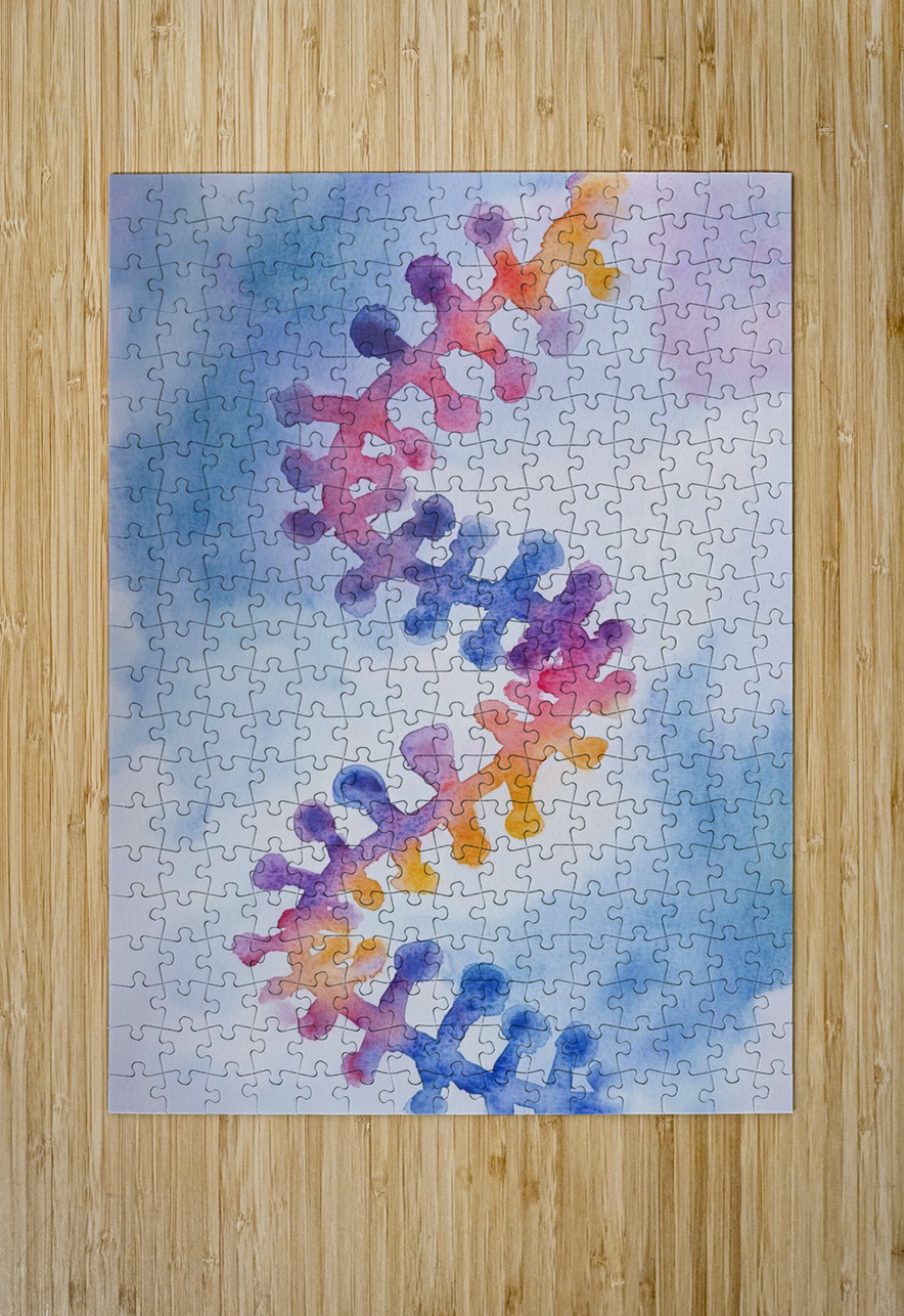 Chromatic Dance 7P3H2N 47 Abstract Rebellion Puzzle printing