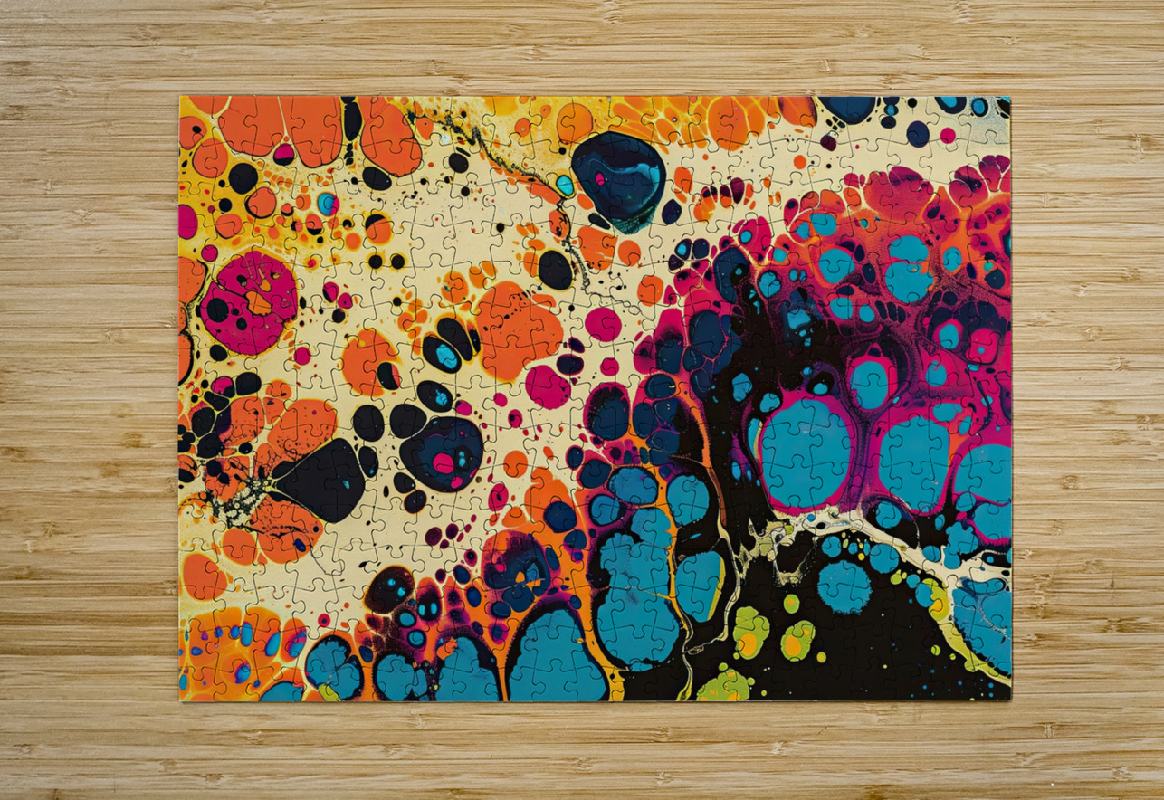 Chromatic Dance H39N2J 55 Abstract Rebellion Puzzle printing