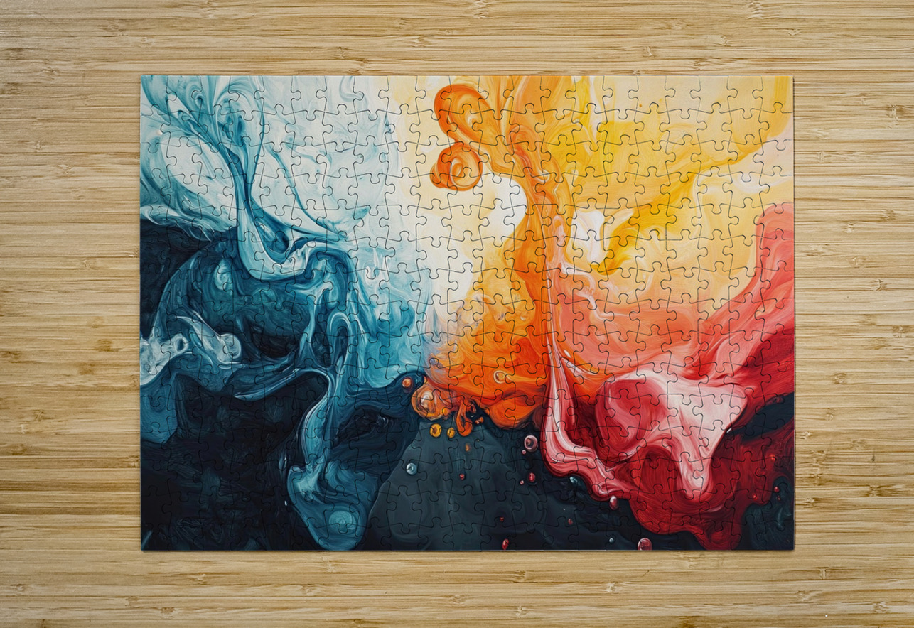 Chromatic Dance Y392HN 60 Abstract Rebellion Puzzle printing