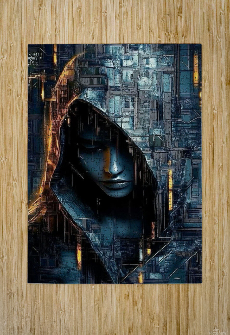 The image appears to be a digital.  Sitel Bell Puzzle printing