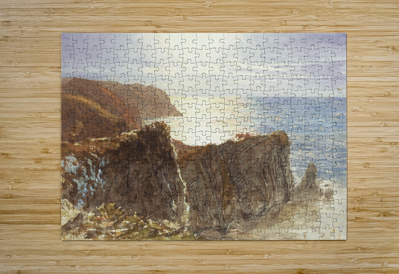 The North Devon Coast by Samuel Palmer [1805–1881] MyCozyFineArt Puzzle printing