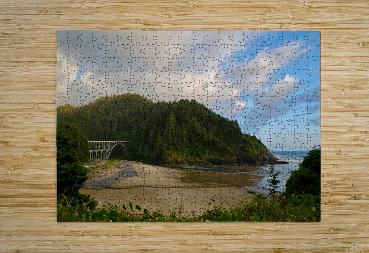 Haceta Beach Overlook Taylor Ehat Photography Puzzle printing
