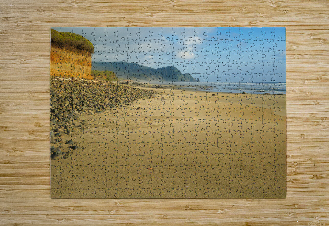 Walk the Oregon Beachscape Taylor Ehat Photography Puzzle printing