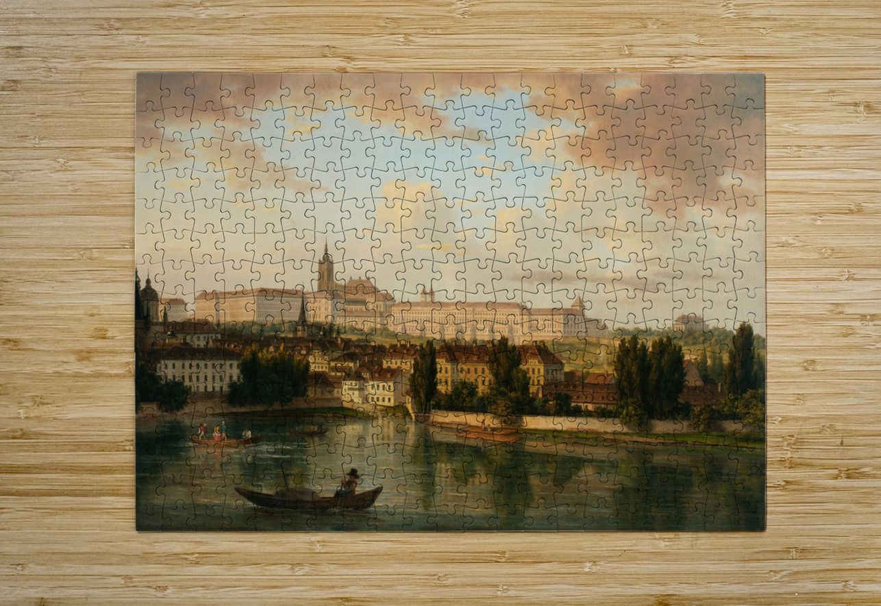 Prager Burg – Hradschin by Alois von Saar [1779–1840] MyCozyFineArt Puzzle printing