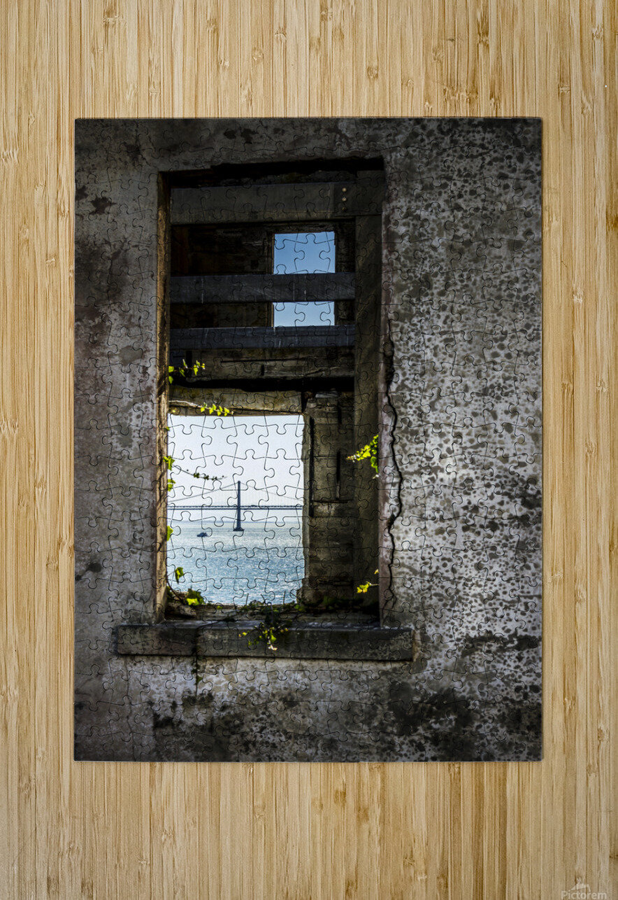 Golden Gate Bridge from Alcatraz 26 Mike Burgquist Puzzle printing