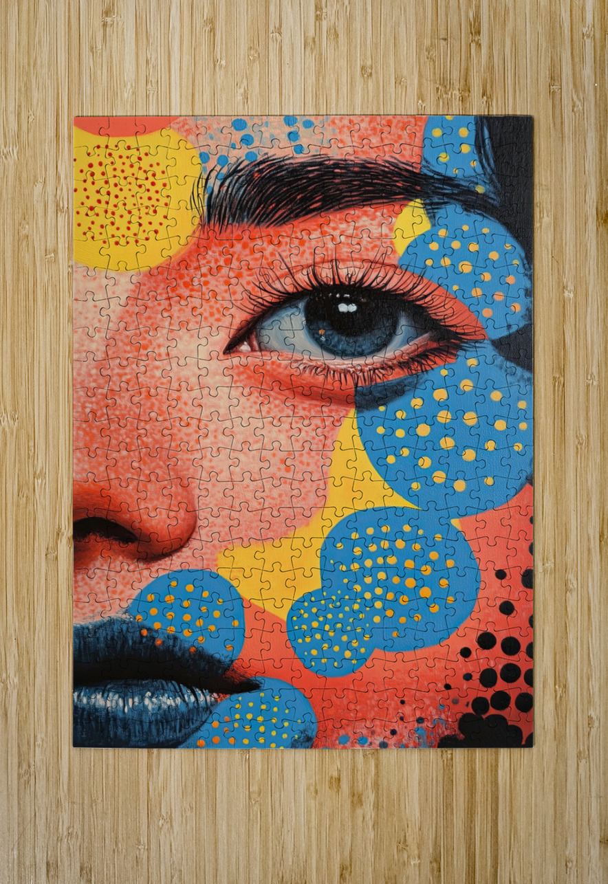 Chromatic Gaze 2P3H9N 57 Abstract Rebellion Puzzle printing