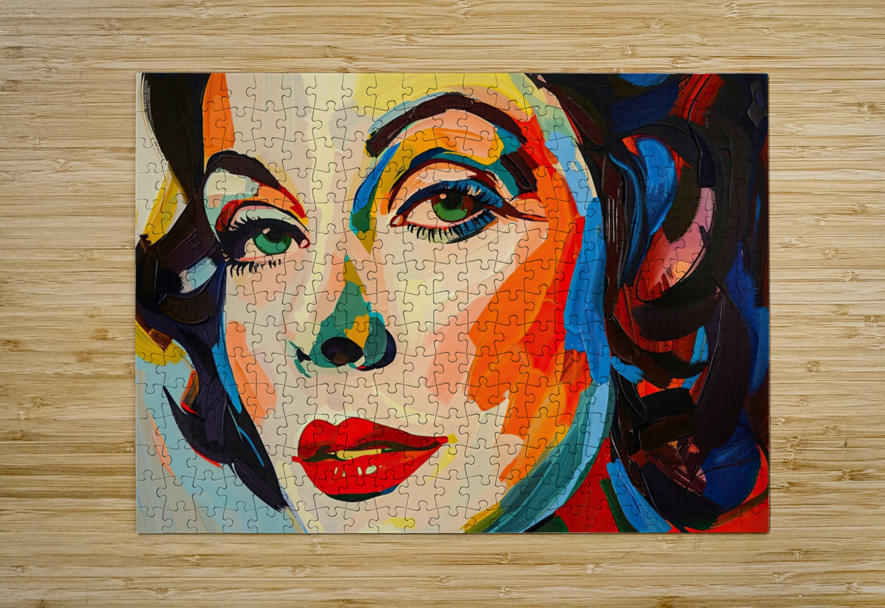 Chromatic Gaze 2P3H9N 59 Abstract Rebellion Puzzle printing