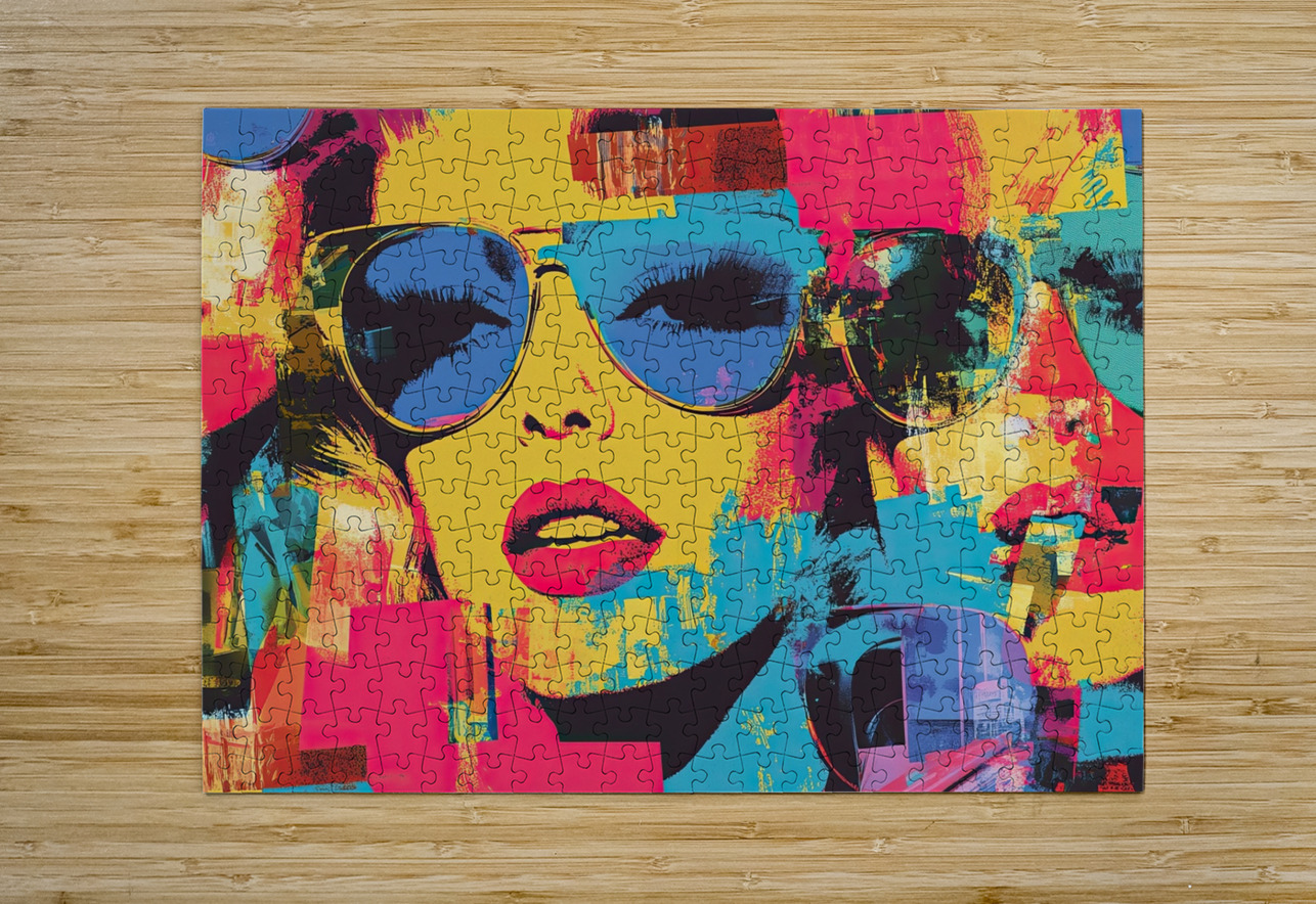 Chromatic Glamour Burst Y92HK8 60 Abstract Rebellion Puzzle printing