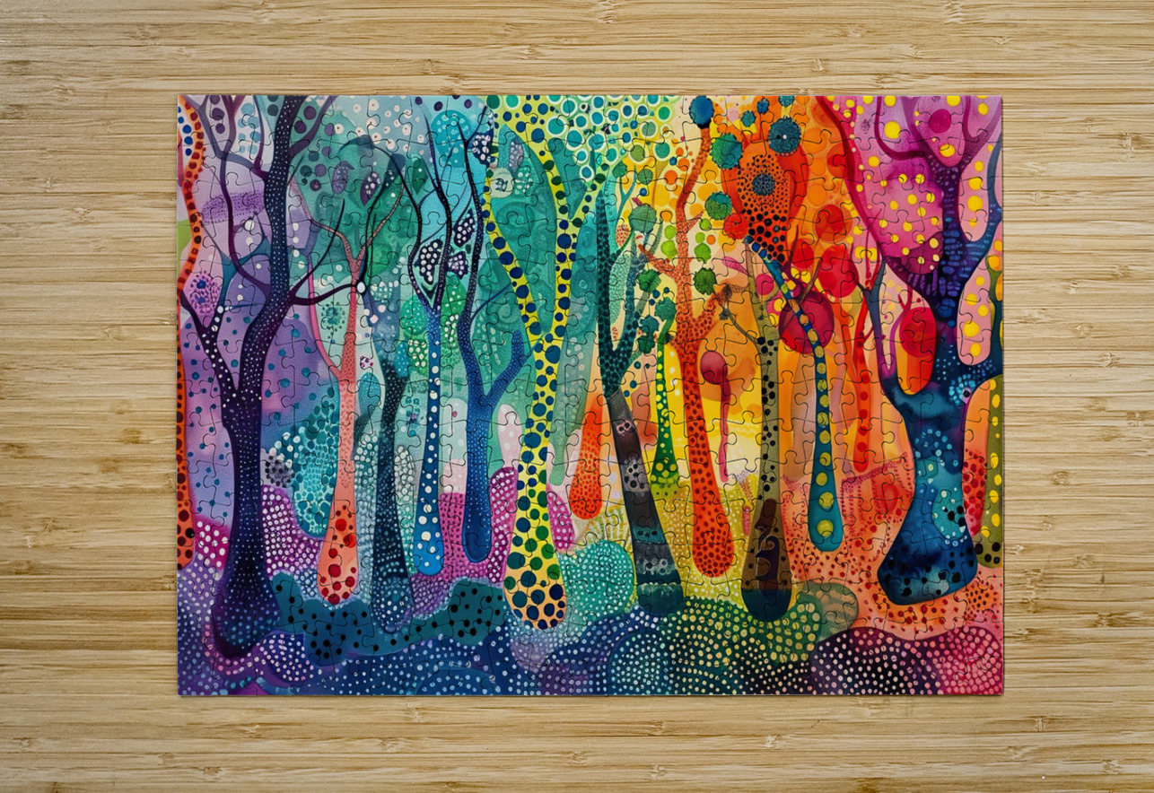 Chromatic Grove HZ92N3 62 Abstract Rebellion Puzzle printing