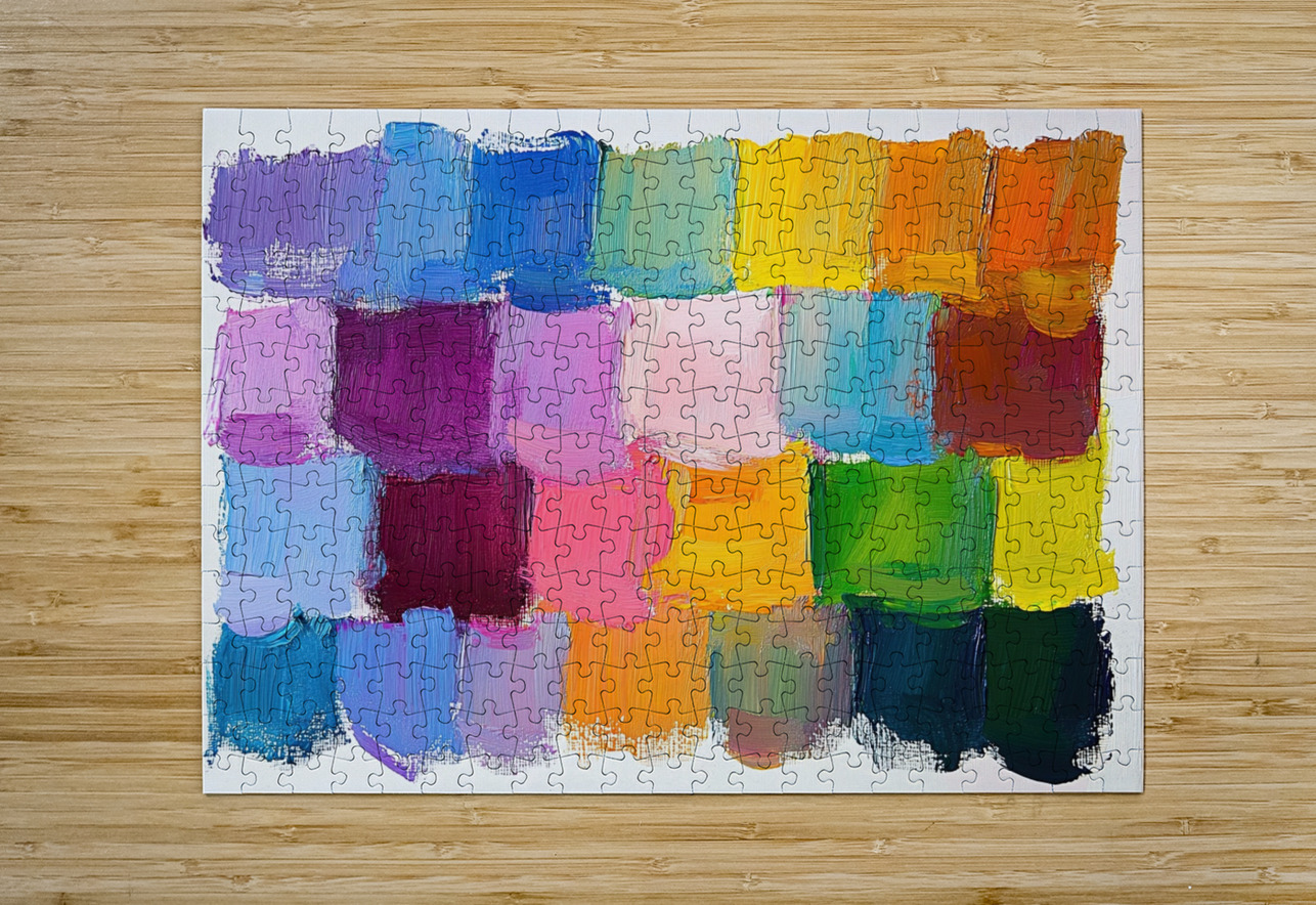 Chromatic Harmony Study 29HBNP 45 Abstract Rebellion Puzzle printing