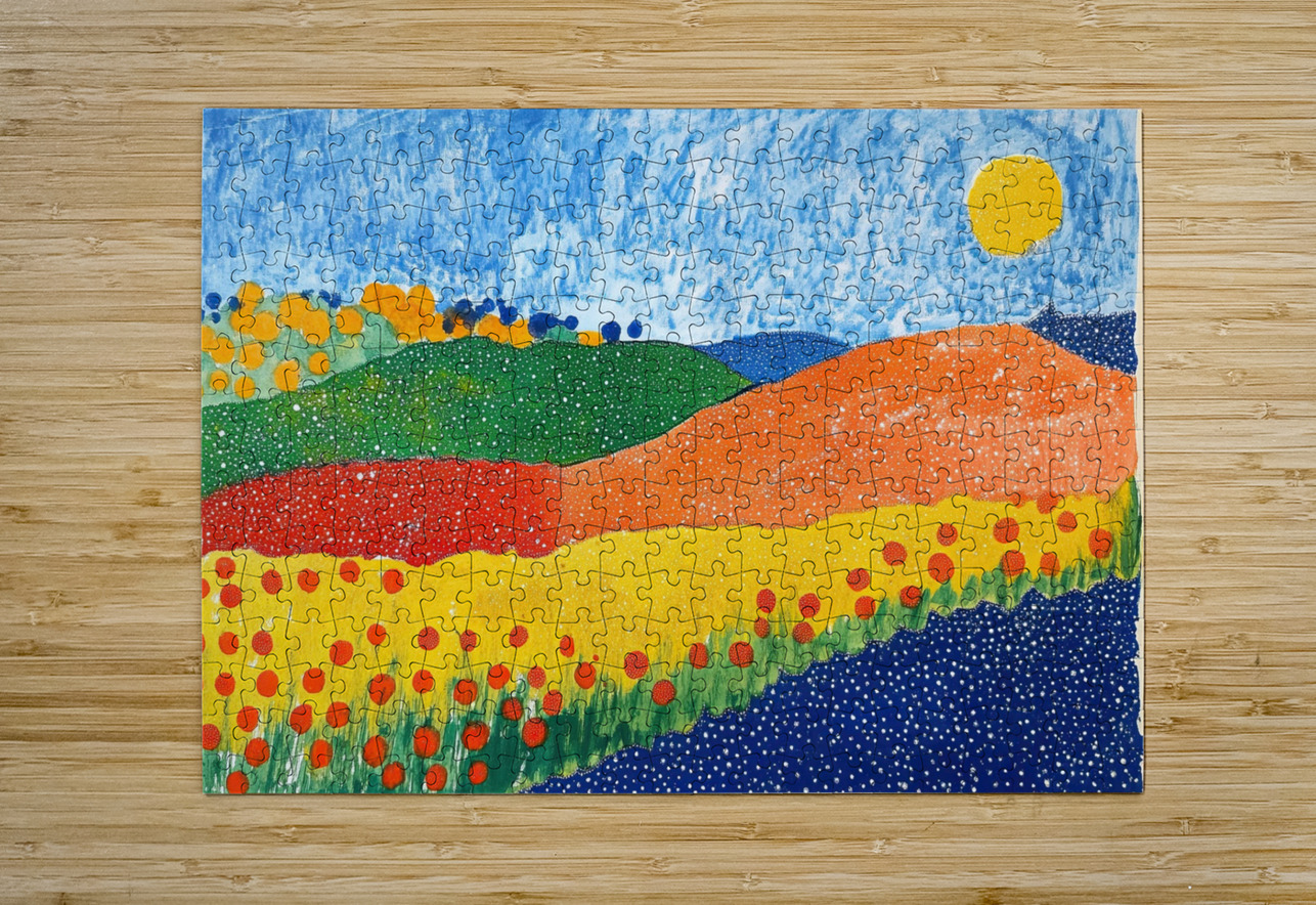 Chromatic Hills HZ92N3 45 Abstract Rebellion Puzzle printing