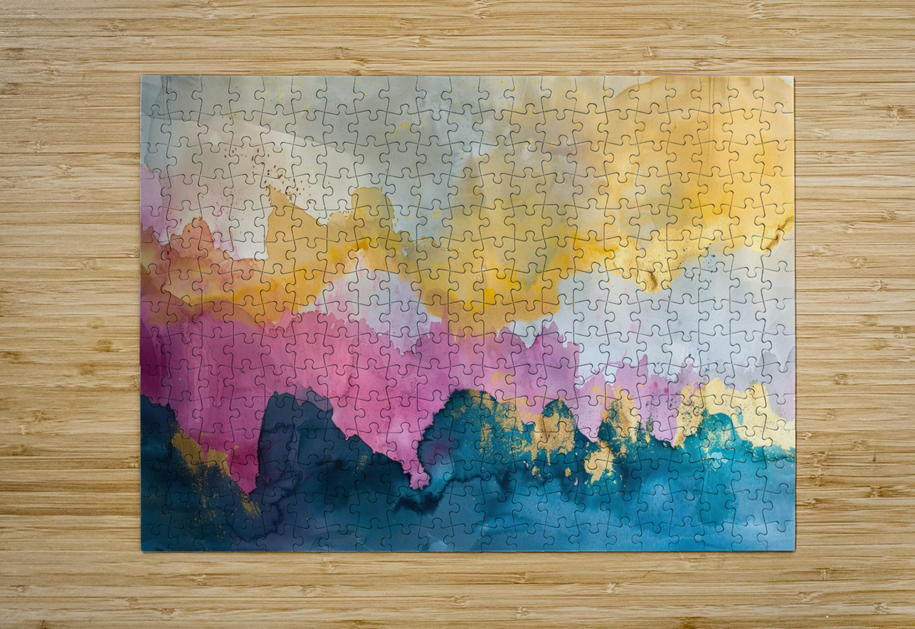 Chromatic Horizons H9P4N2 58 Abstract Rebellion Puzzle printing