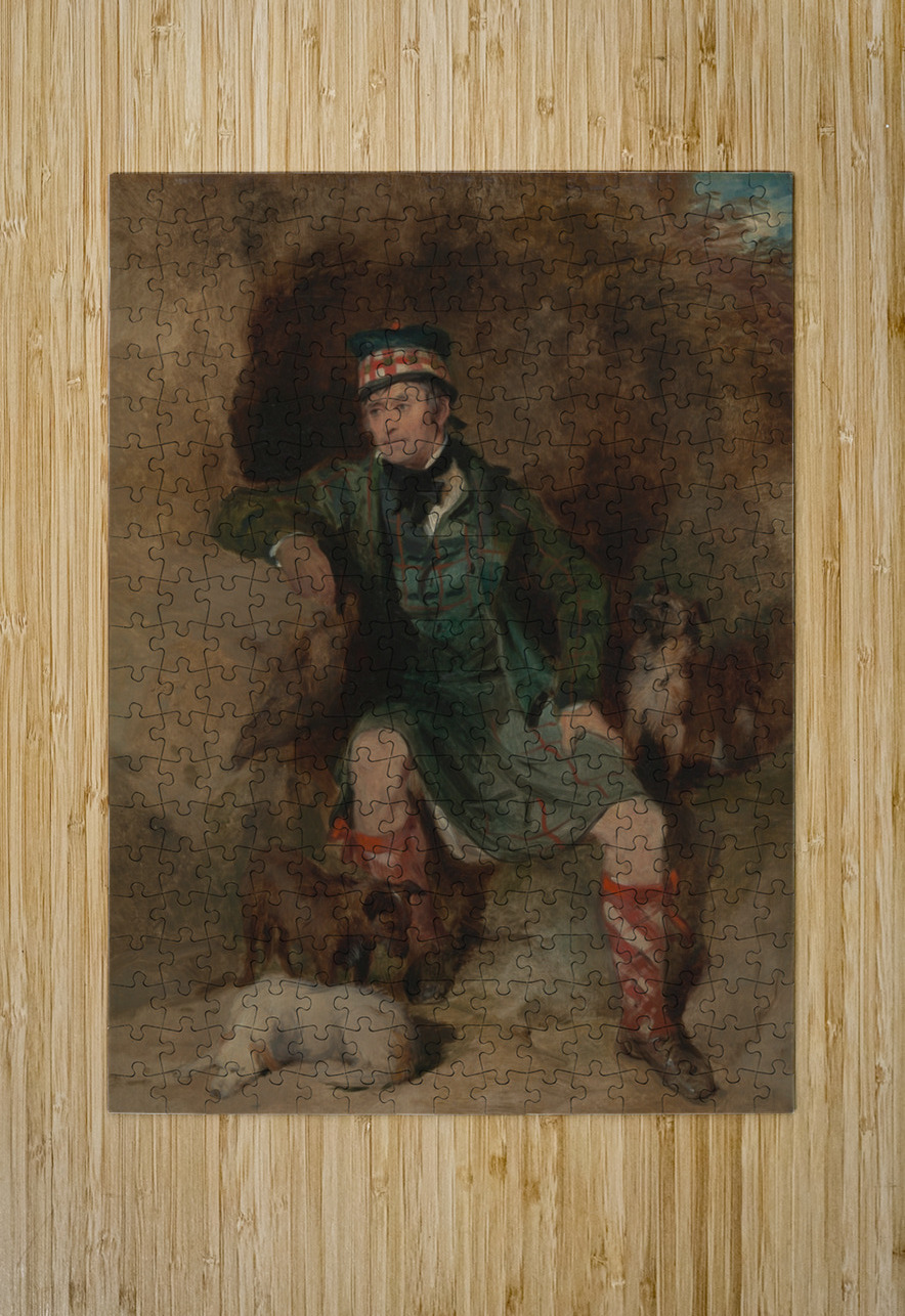 Donald McIntyre by Sir Edwin Henry Landseer [1802–1873] MyCozyFineArt Puzzle printing