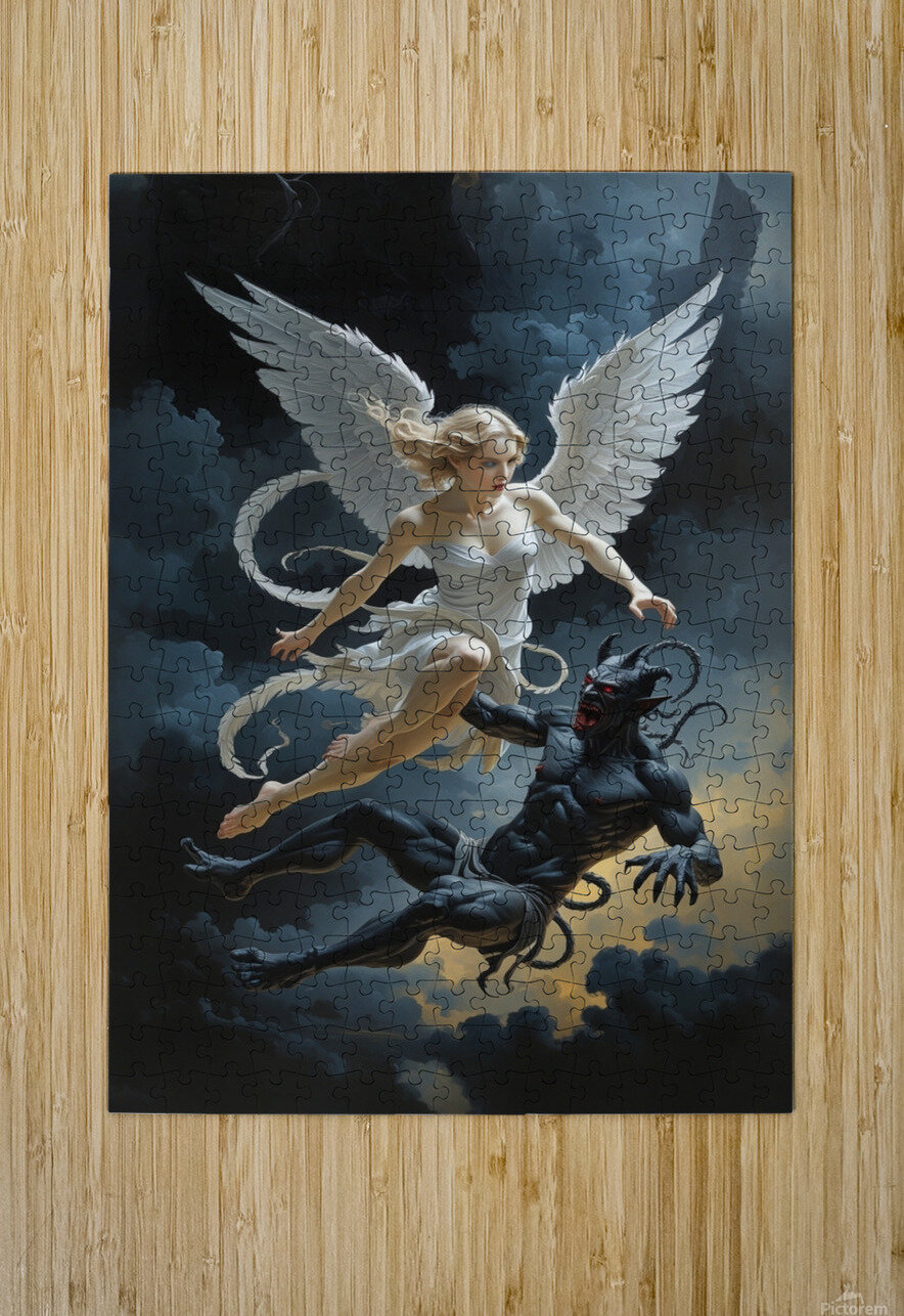 Triumph of Light Over Darkness ericinair Puzzle printing