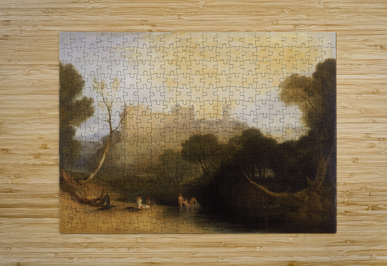 Linlithgow Palace by Joseph Mallord William Turner [1775–1851] MyCozyFineArt Puzzle printing