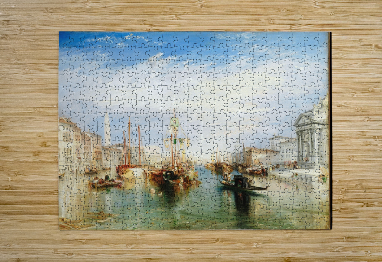 Venice. From the Porch of Madonna della Salute [ca. 1835] by Joseph Mallord William Turner [1775–1851] MyCozyFineArt Puzzle printing