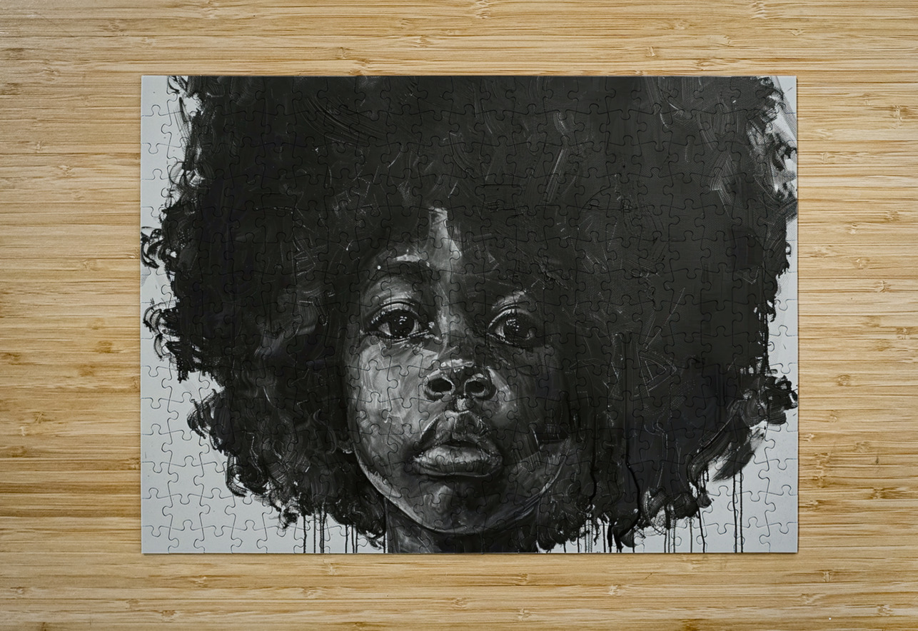 Afro Radiance Portrait 2398N 65 Abstract Rebellion Puzzle printing