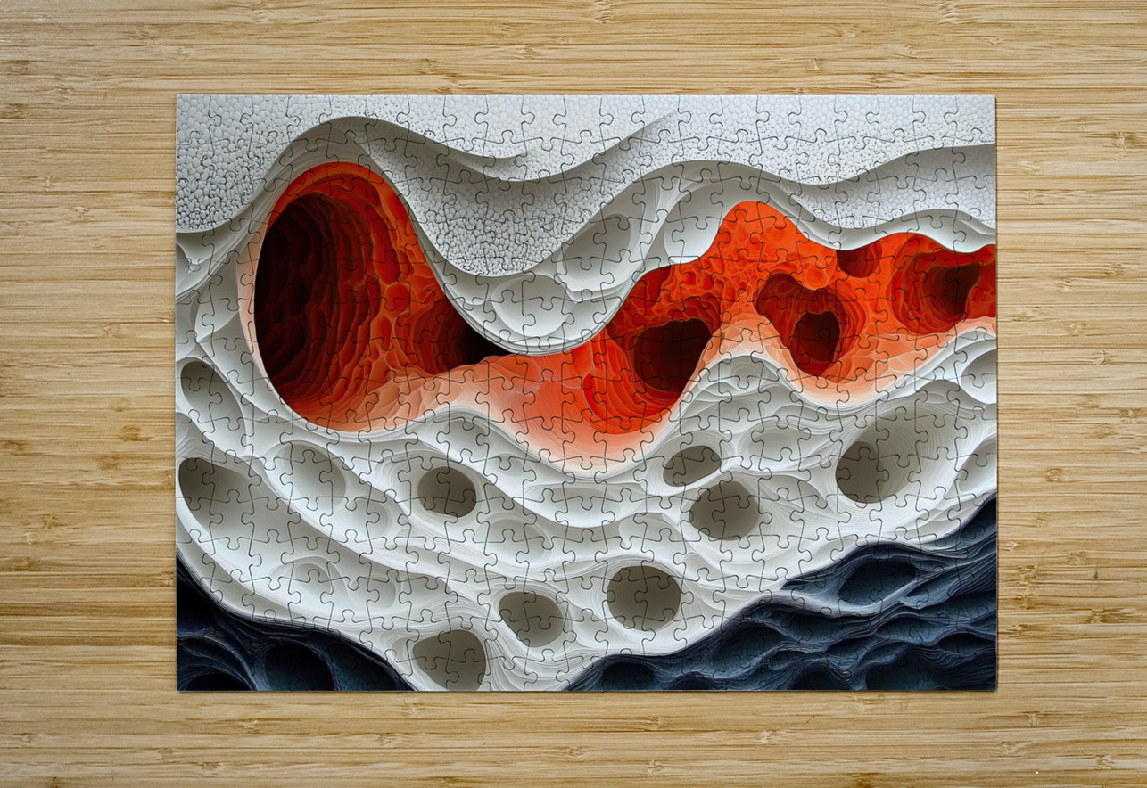 Caverns of Light Y92H7N 62 Abstract Rebellion Puzzle printing