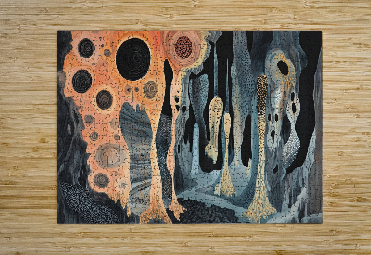 Cavern of Whispers 7P2N9H 55 Abstract Rebellion Puzzle printing