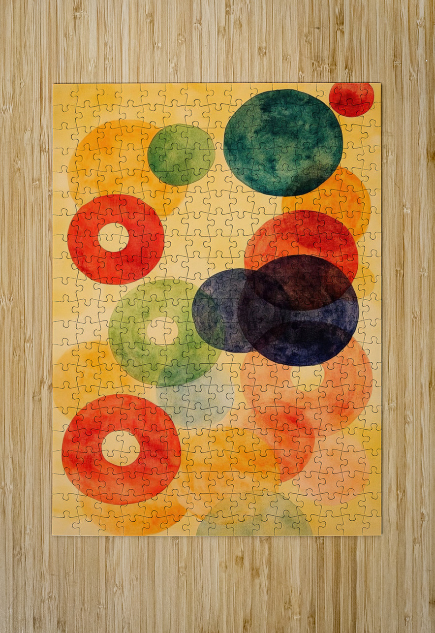 Celestial Circles Dance A729B5 45 Abstract Rebellion Puzzle printing