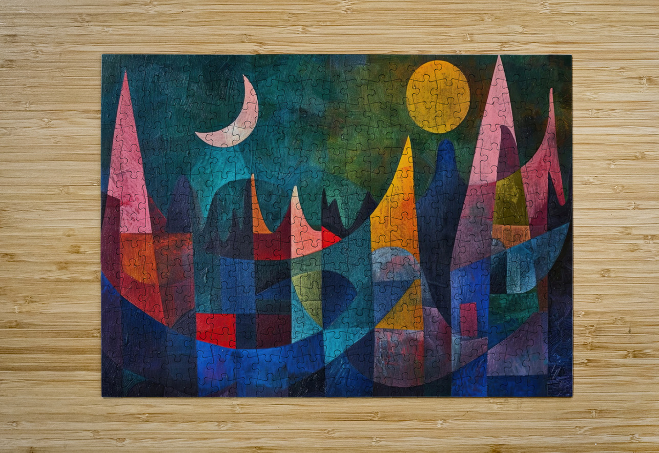 Celestial Cityscape KH295N 63 Abstract Rebellion Puzzle printing