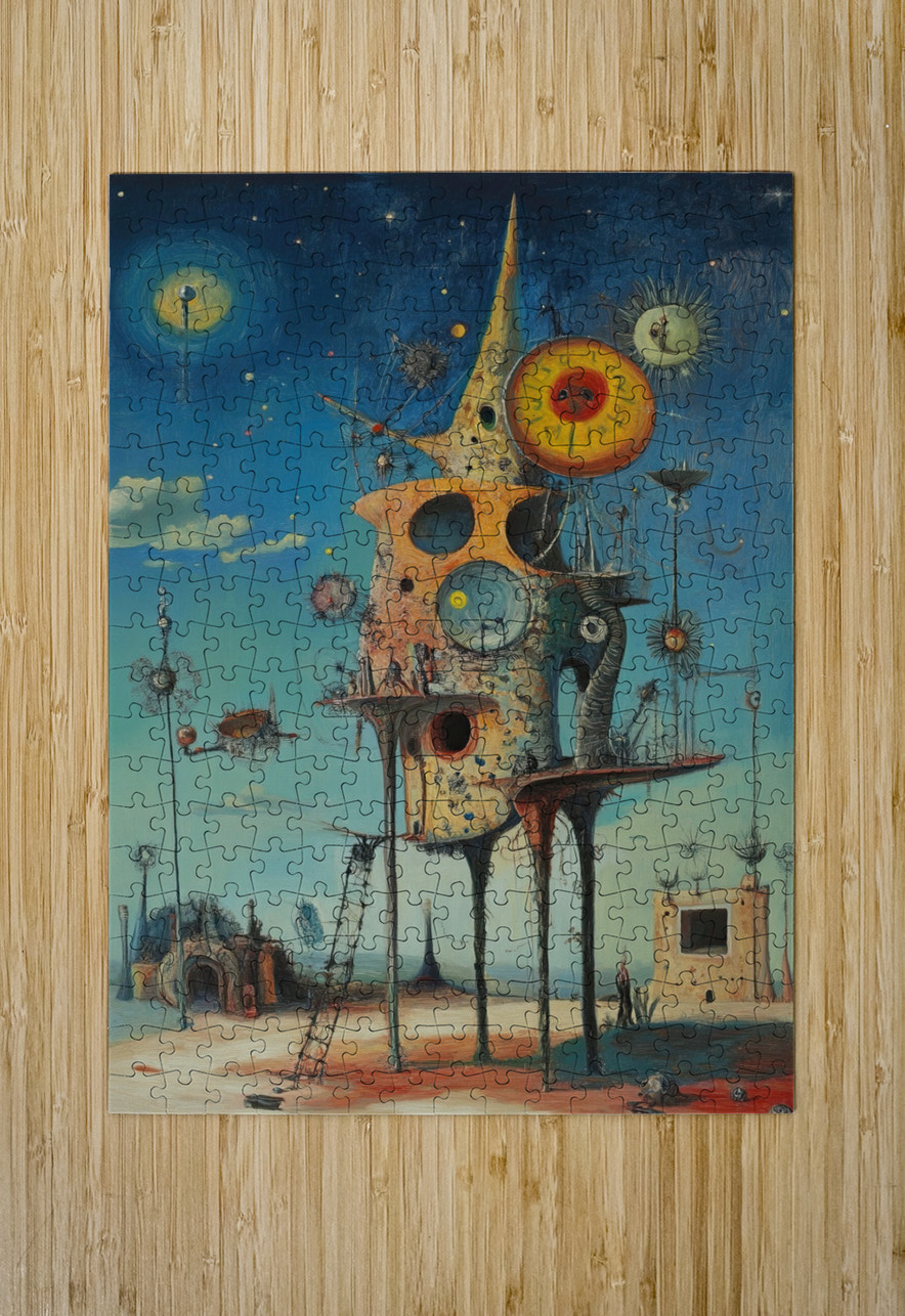 Celestial Clockwork Dream 49Z7N 60 Abstract Rebellion Puzzle printing