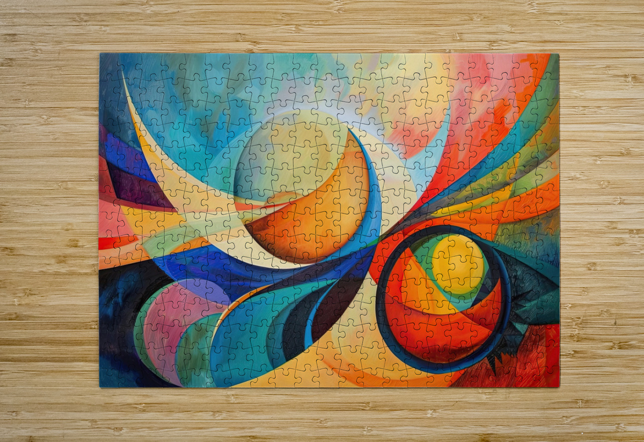 Celestial Dance Of Color Y92H7N 60 Abstract Rebellion Puzzle printing
