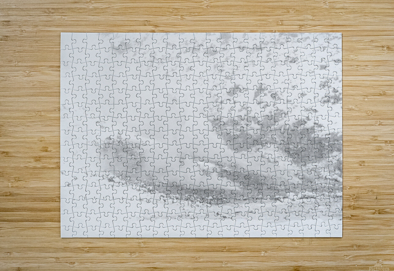 Winter Sulfur Mine  Alex Fukuda Puzzle printing