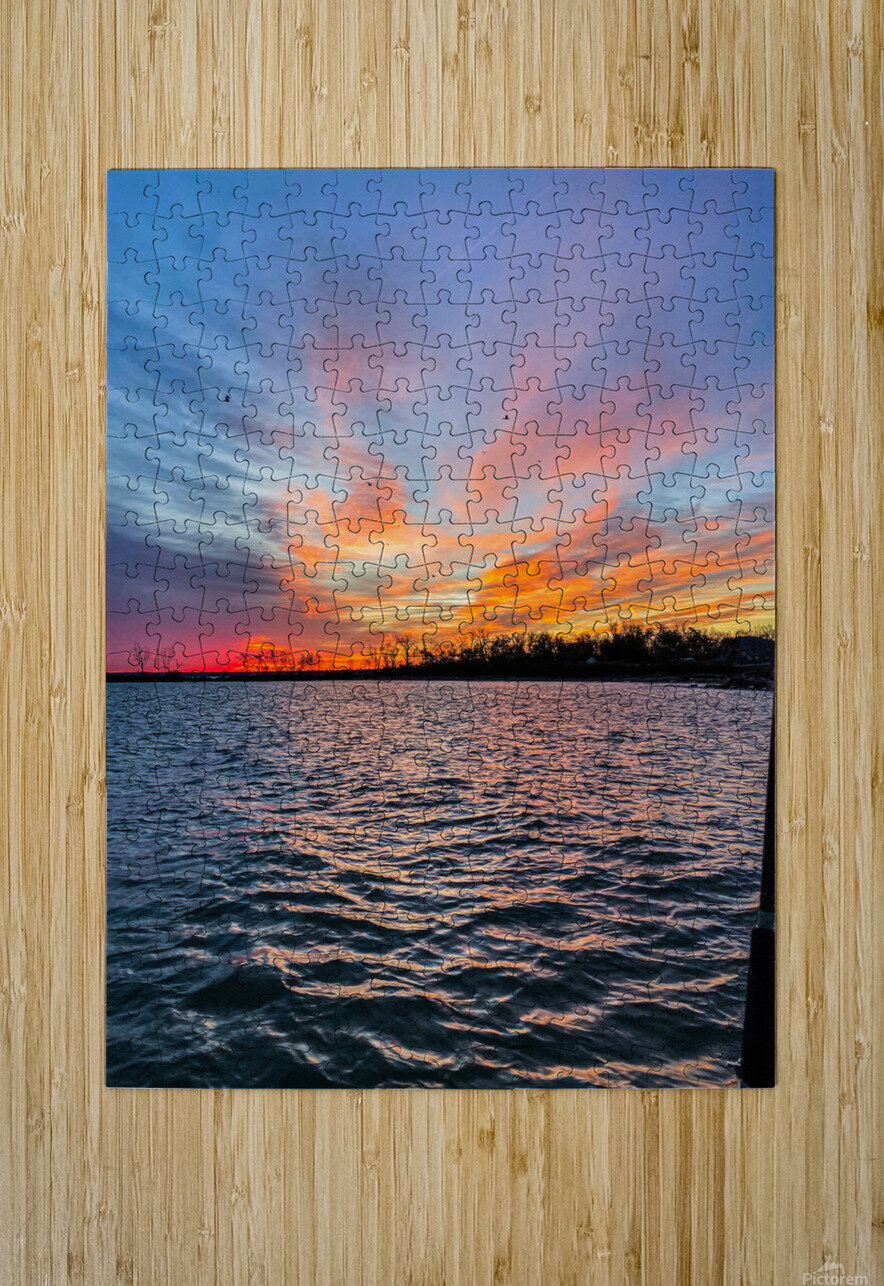 Erie Sunrise Gabe Anderson Puzzle printing