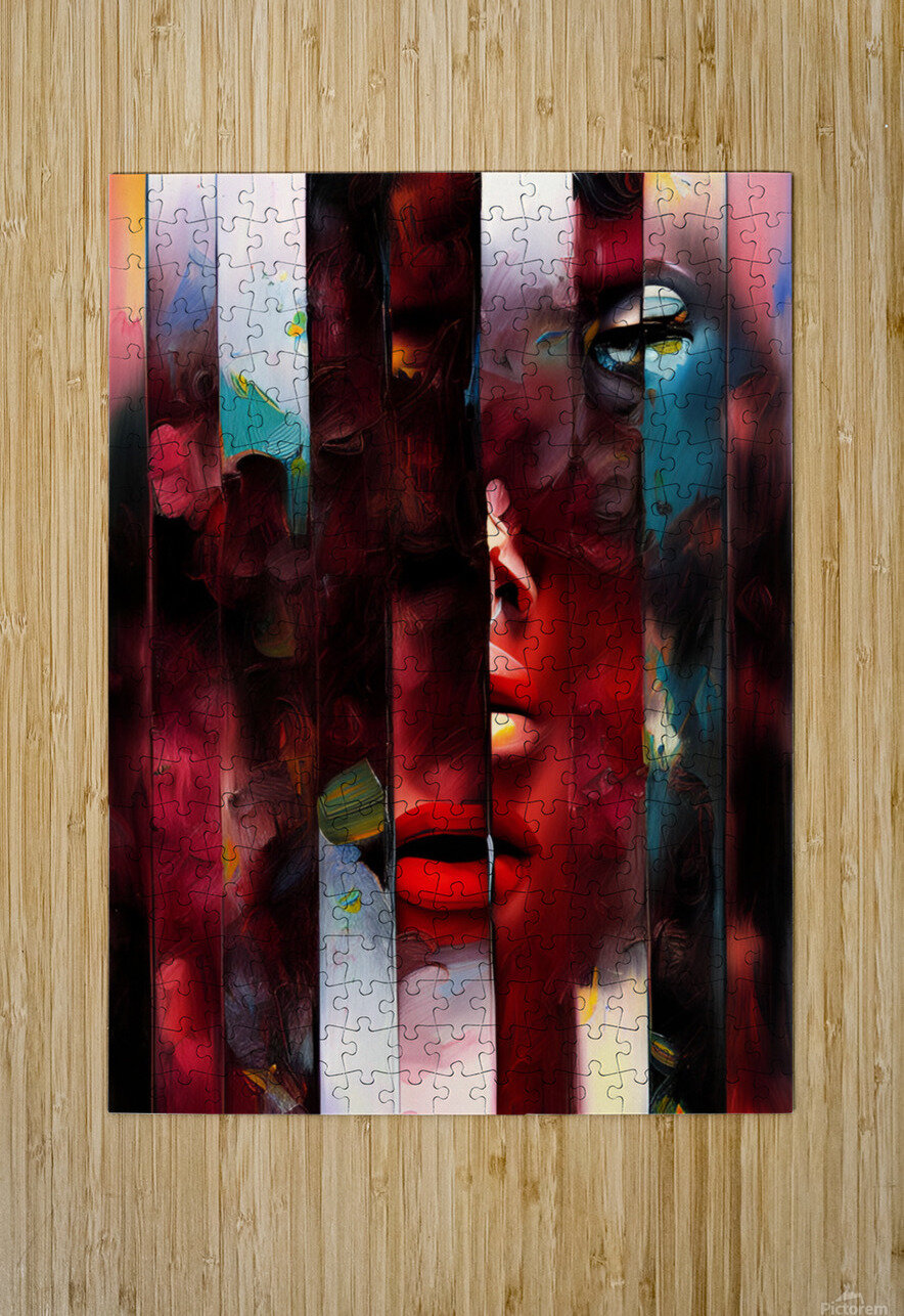 Fragments of a Silent Storm fadi van yaldani Puzzle printing