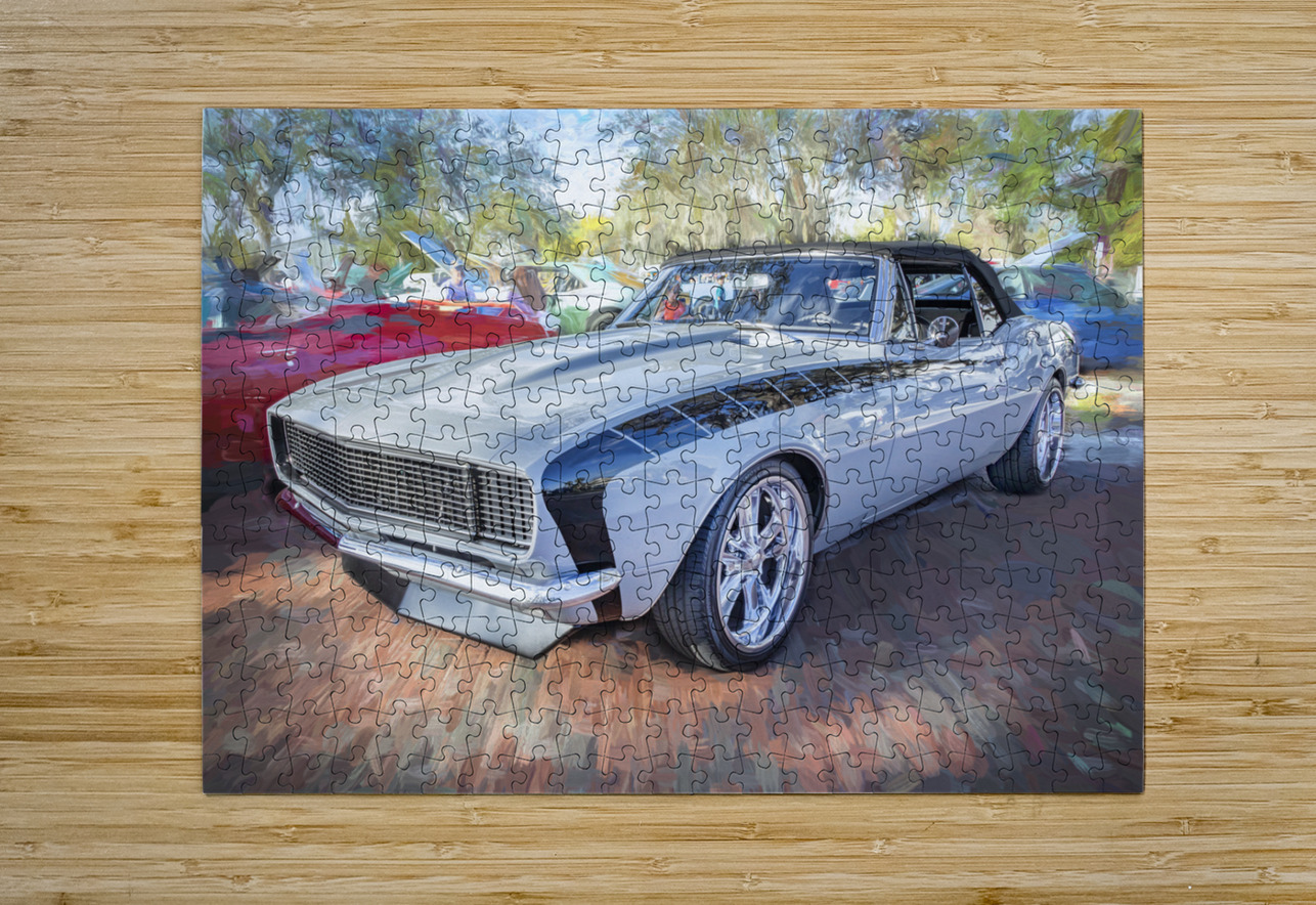 1967 Gray Camaro Restomod X1 11 Rich Franco Puzzle printing