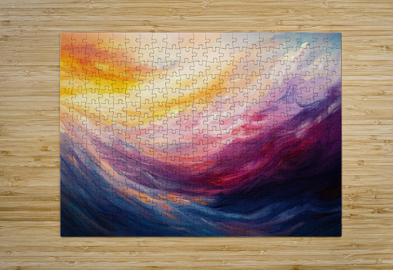 Celestial River Flows Y79B2H 52 Abstract Rebellion Puzzle printing