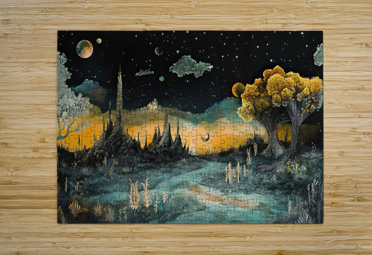 Celestial River 92HJPN 65 Abstract Rebellion Puzzle printing