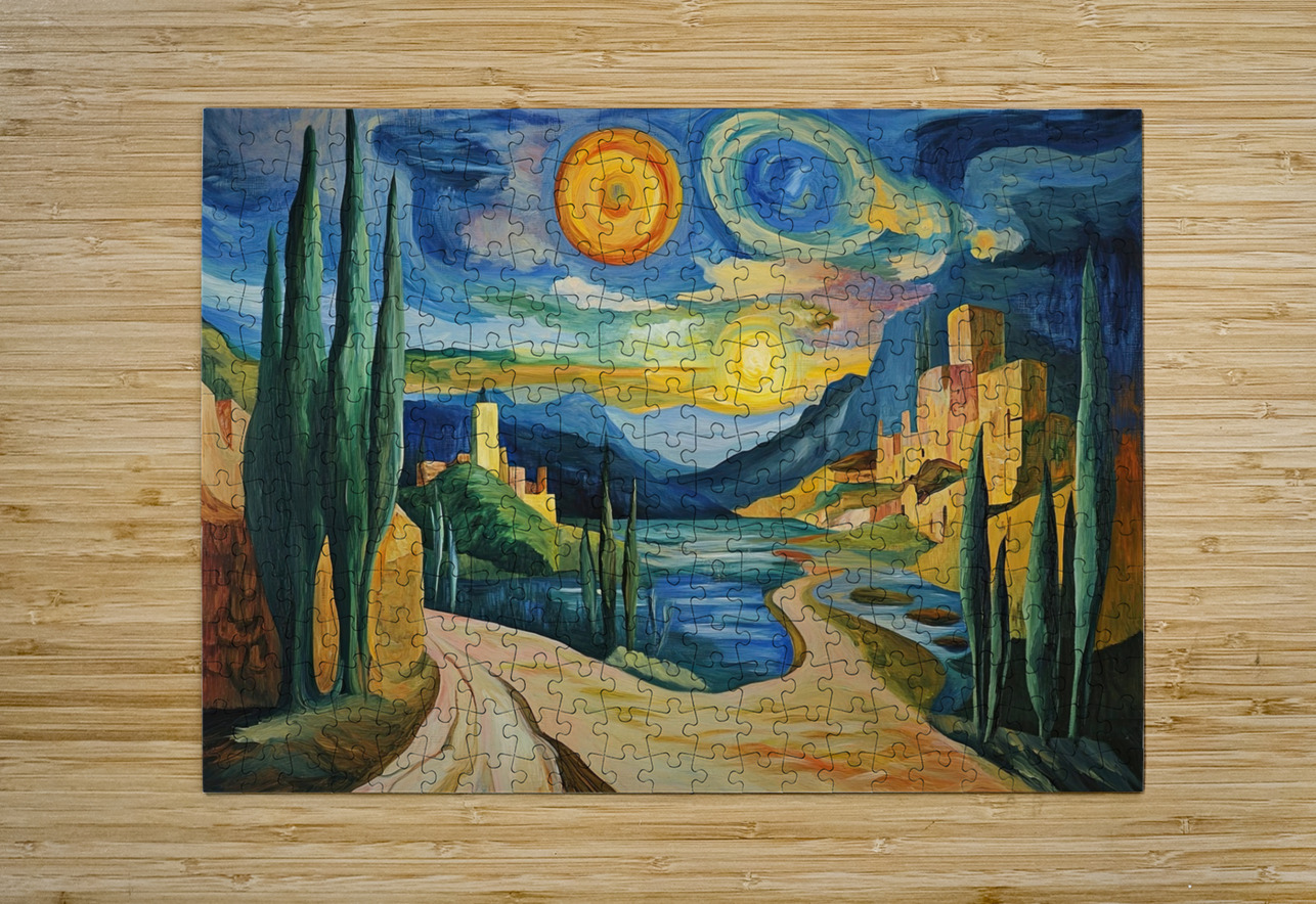 Celestial River Passage Z92HNP 60 Abstract Rebellion Puzzle printing