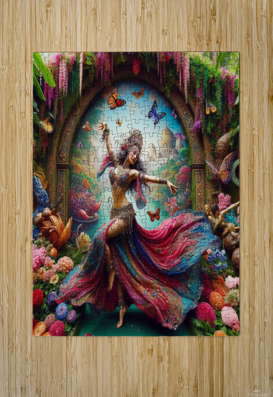 Botanical Urban Interior Art Puzzle printing