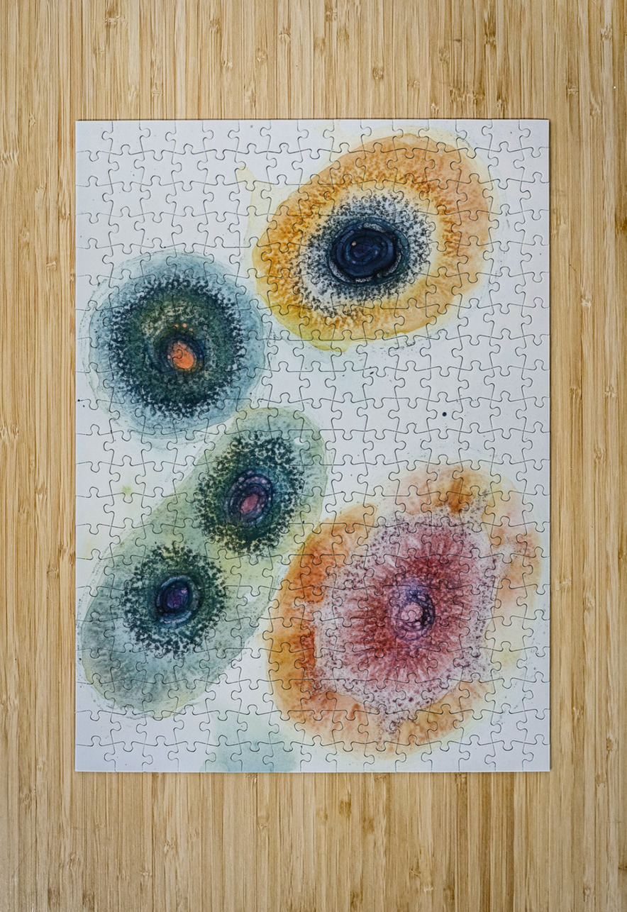 Cellular Echoes ZH92N5 55 Abstract Rebellion Puzzle printing