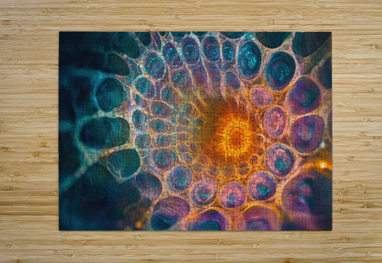 Cellular Genesis H3N2D9 55 Abstract Rebellion Puzzle printing