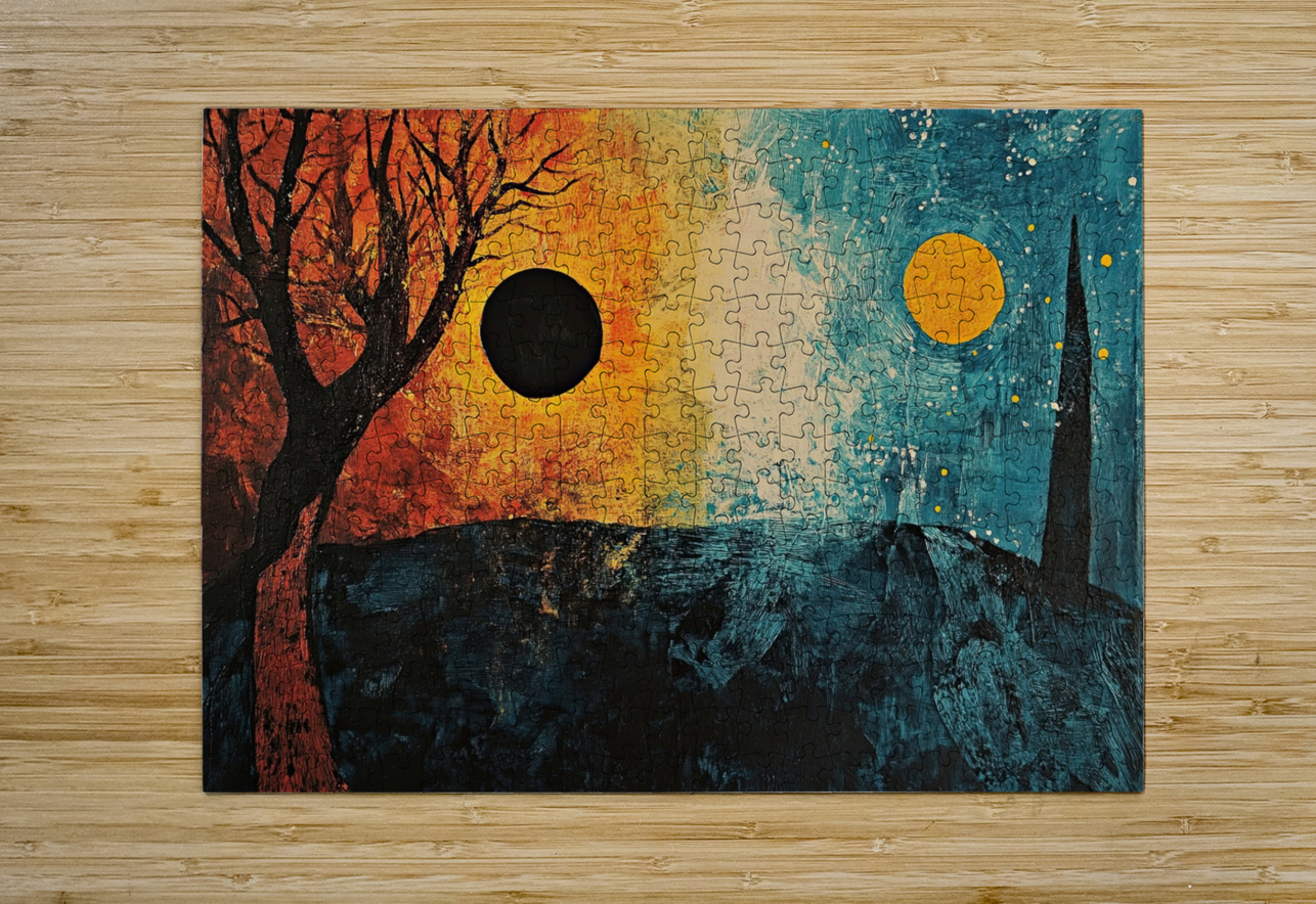 Celestial Dichotomy H92N5B 55 Abstract Rebellion Puzzle printing