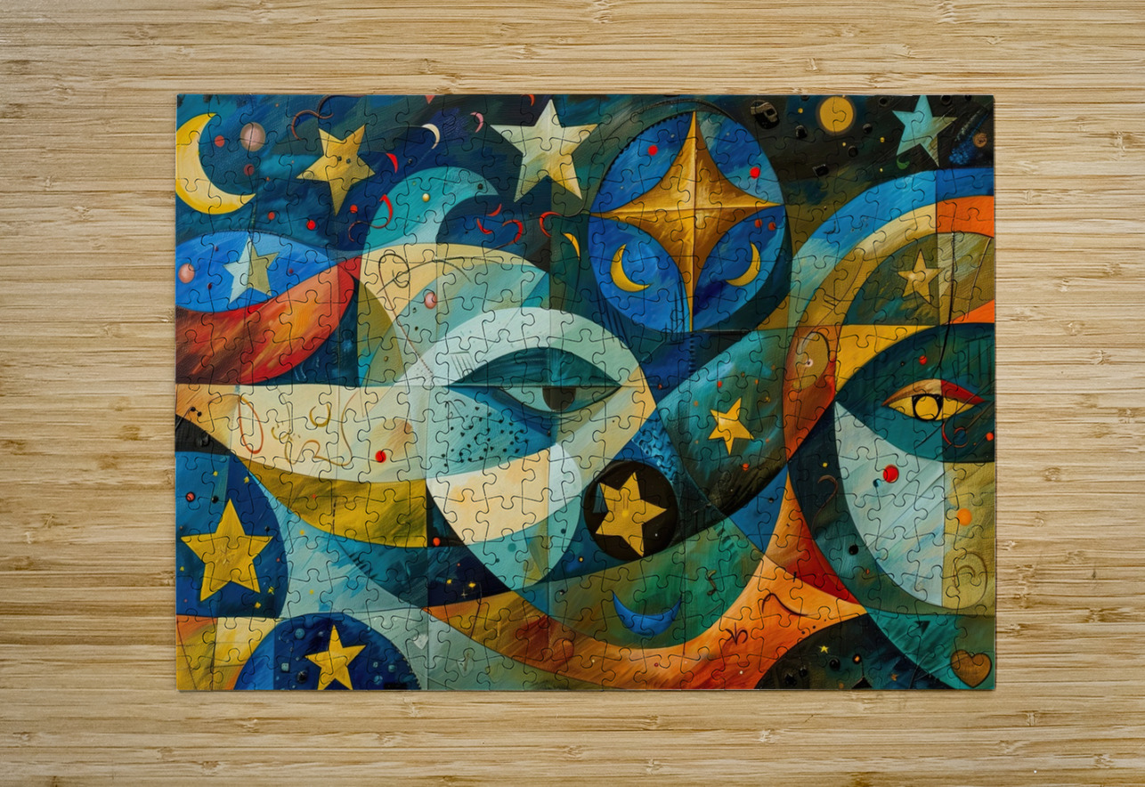 Celestial Dreamscape H9P4N2 55 Abstract Rebellion Puzzle printing