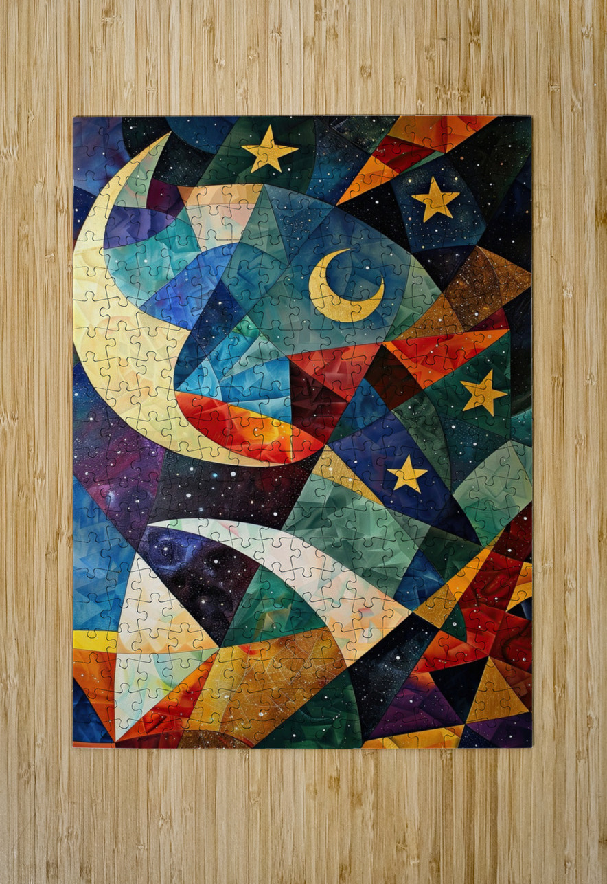 Celestial Fragments 29HBNZ 60 Abstract Rebellion Puzzle printing