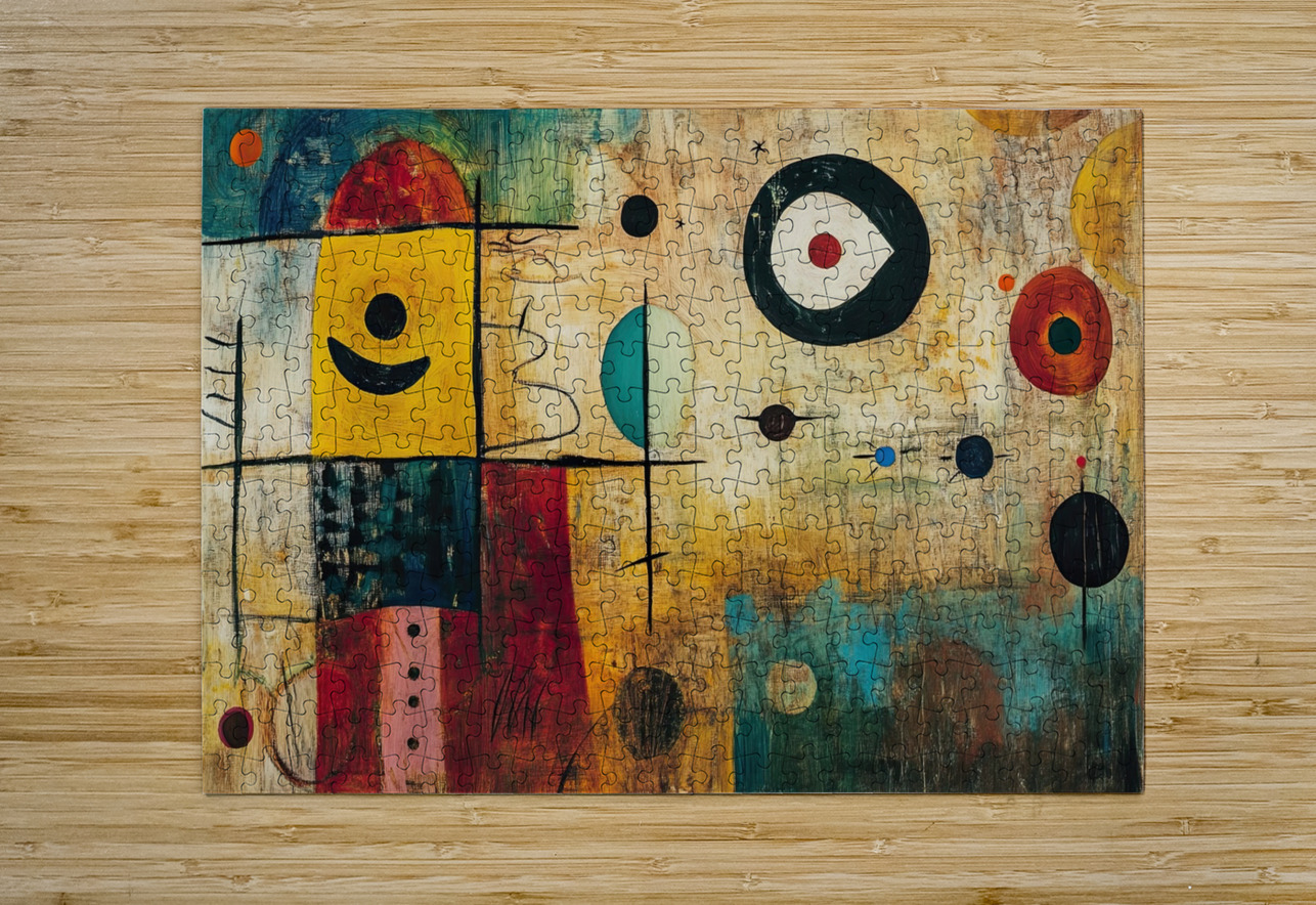 Celestial Harmony J8N6H2 55 Abstract Rebellion Puzzle printing