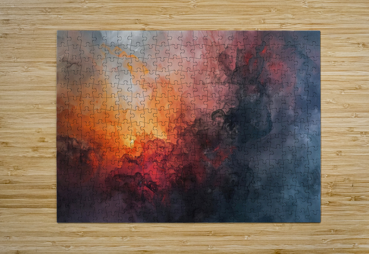 Celestial Inferno 2P9H7N 55 Abstract Rebellion Puzzle printing