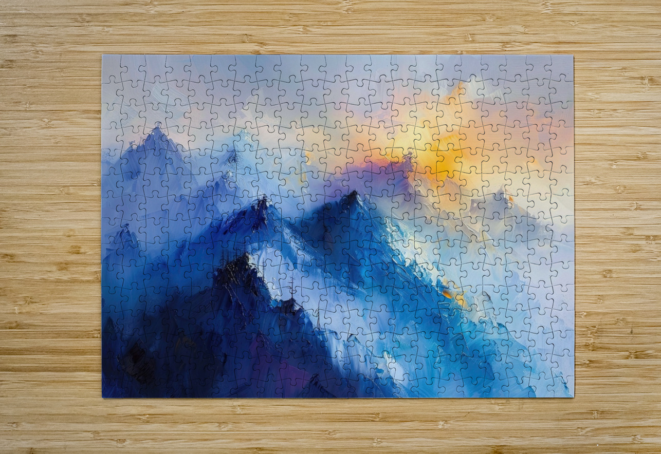 Celestial Summit Glow H9P4Z2 57 Abstract Rebellion Puzzle printing