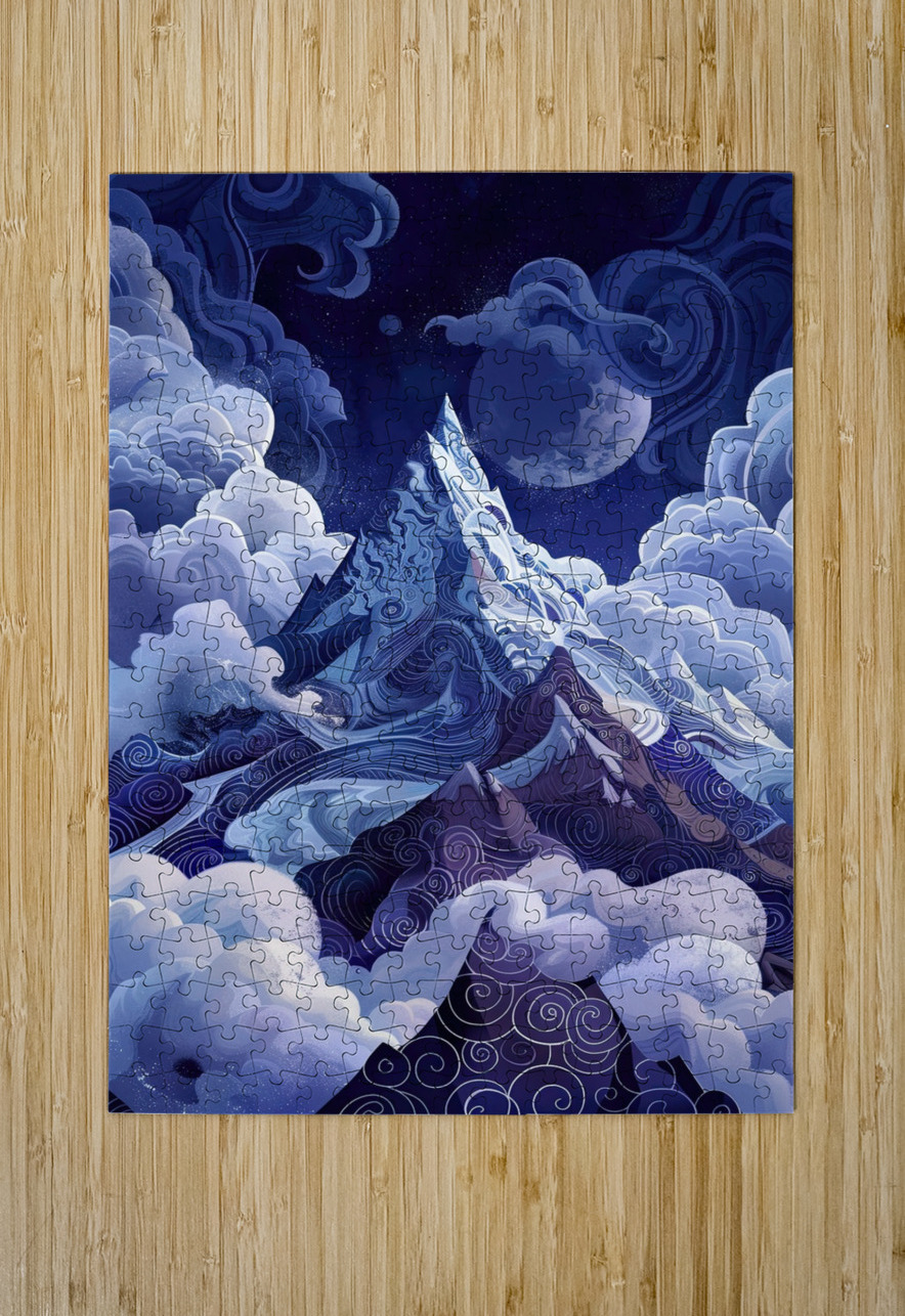 Celestial Summit Ascent J9P2N3 64 Abstract Rebellion Puzzle printing